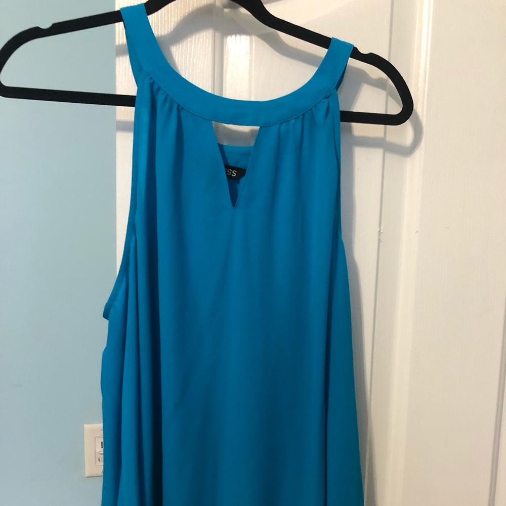 Gently Worn Express High/Low Top - Picture 3 of 3